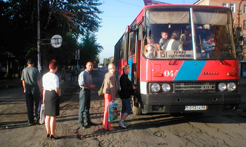 Автобус 151 Ревда-Екатеринбург