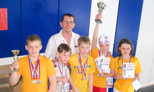 Ревдинские юные пловцы, наверное, завоевали все медали Первенства памяти Дмитрия Берсенева