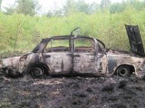 Сгоревшее такси