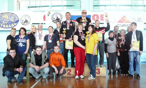 Ревдинцы выиграли Чемпионат области по гире и армспорту