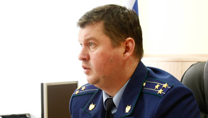 Прокурор Ревды Алексей Титов