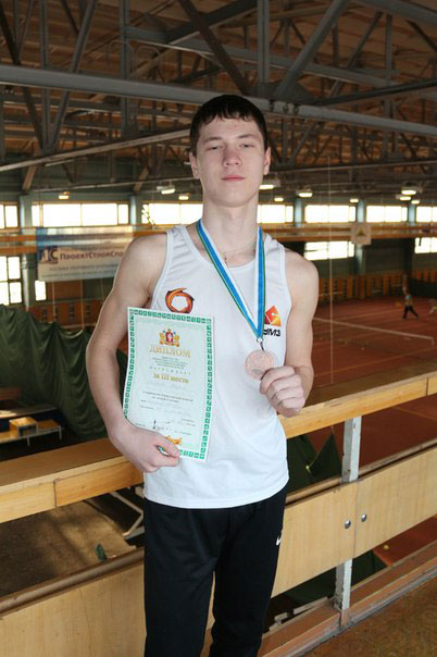 Андрей Зайцев стал призером Первенства области 